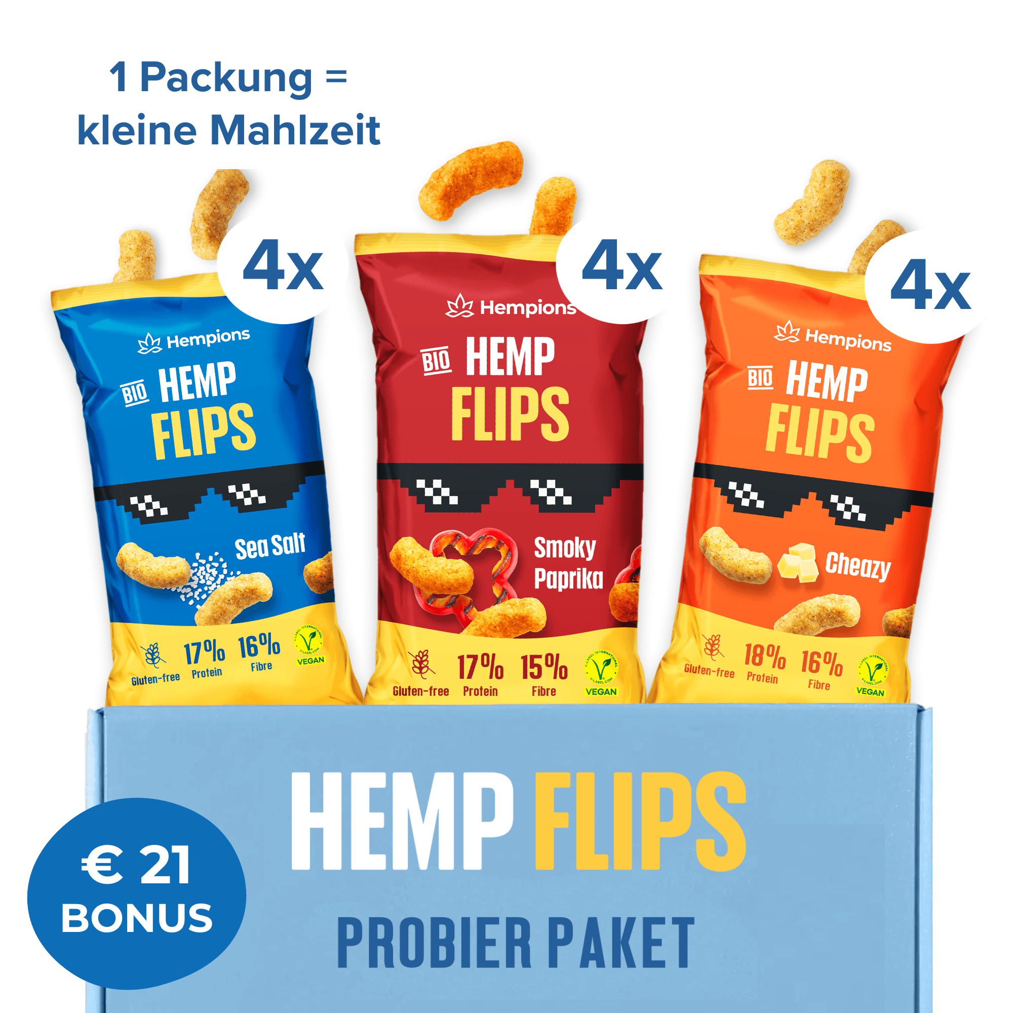 HEMP FLIPS - PROBIER PAKET